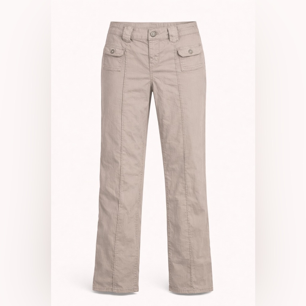 H&M Women's Straight Leg Tan Jeans